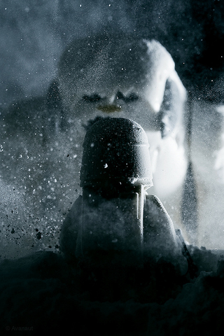 Illustration for article titled Daily life on Hoth, illustrated with Lego
